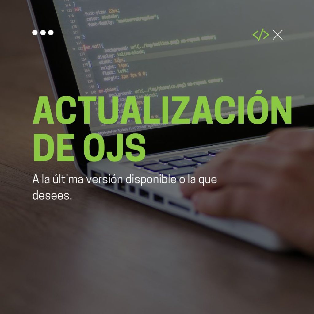 Actualización de OJS a la última versión - Paideia Studio