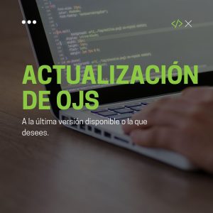 actualización de OJS