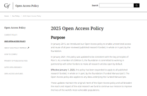 Nuevas políticas de la Fundación Gates