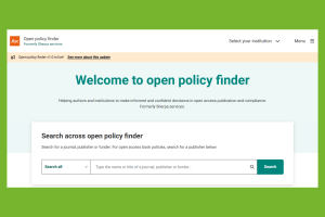 Open Policy Finder