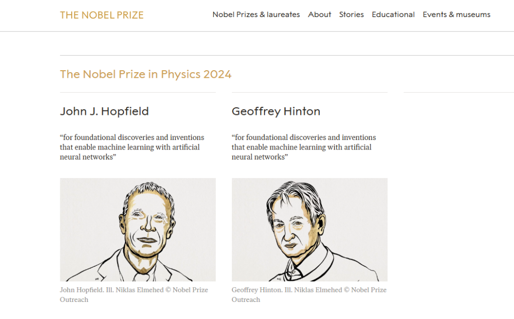 Ganadores del Premio Nobel 2024