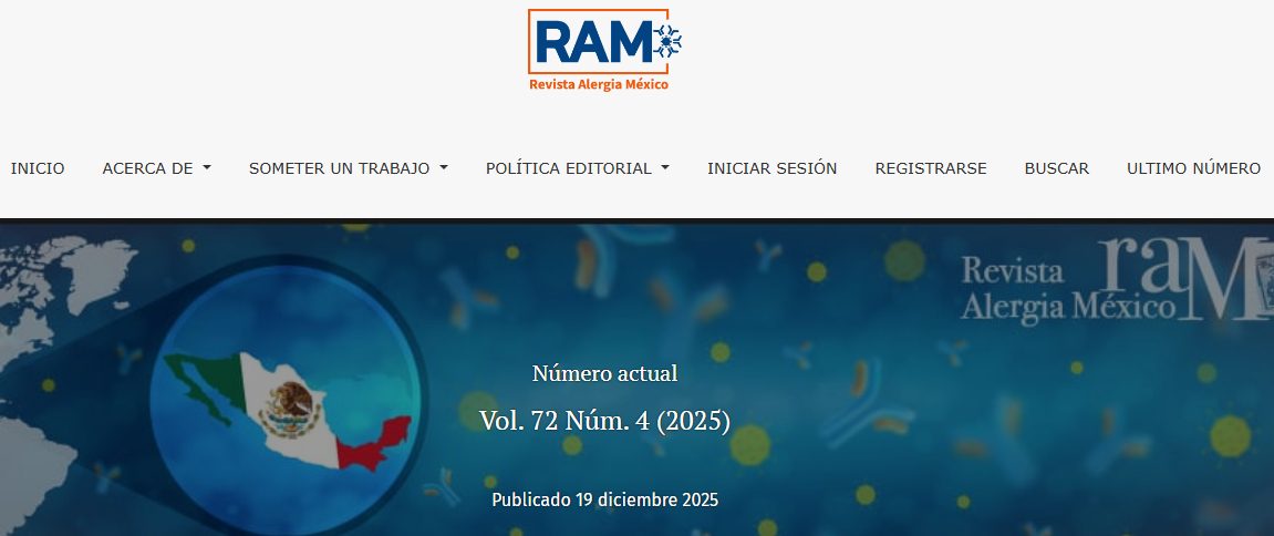 La edición científica en Latinoamérica con la Revista Alergia México